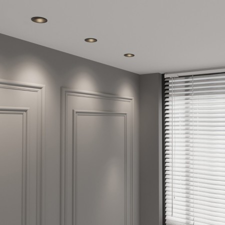 Building Light Elektrostandard, Hide, 51x85x85 mm, GU10, black color-3