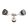SELENA CHANGURE 3CHA27 40W white-gold 54x54x25 cm