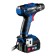 Drill-shuruvret bison DL-201-42, 20 V, 2x4 Ah, BZP, 0.8-10 mm, 2 speeds, Li-Lon, 50 nm