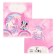 Notebook in a ruler of 12 sheets, 5 types of mix, cover coated cardboard, Minnie Mouse and unicorn