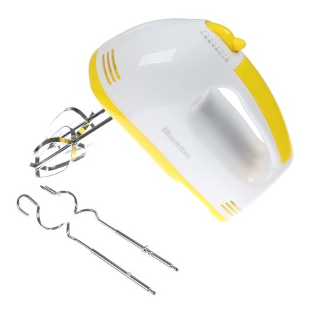 Mixer Blackton BT MX421, manual, 200 watts, 7 speeds, white and yellow