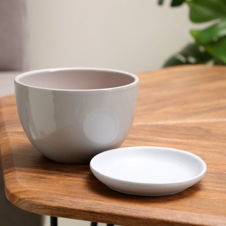 Flower pot "Gray" 0.75l-1