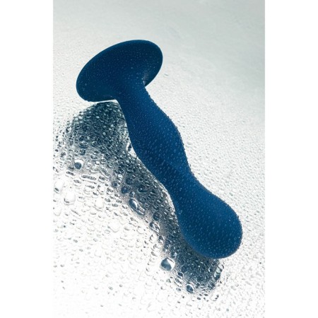 Satiffyer Double Ball-R phallimitator, 18 cm, silicone, blue color-4