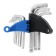 A set of keys of hexagonal tundra, with a ball, CRV, 1.5 - 10 mm, 9 pcs.