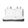 Alpaca Plus capacities, artificial fur, set for the entire salon, white