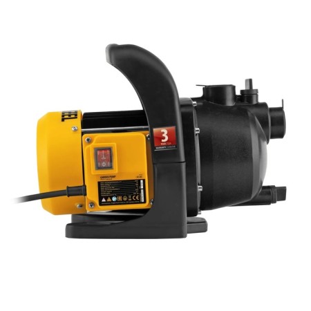 Surface pump Denzel GPL600, Garden, 600 W, pressure 35 m, 50 l/min, cable 1.2 m-5