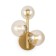 Bra Maytoni Mod545WL-03G, 3xg9, 28W, 14x21x25.5 cm, color gold