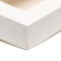 Container for removal, with a window, white, 20 x 12 x 4 cm, set 10 pcs.