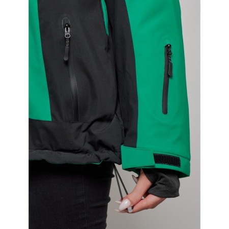 Ski suit female, size 54, green color-10