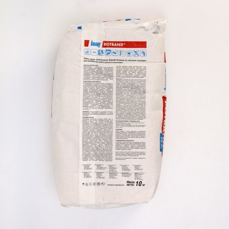 Plaster gypsum knauf Rotband (Knauf Rotband), 10kg-1
