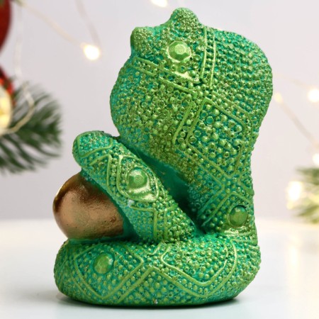 Figure "Opeir Snake" light green, 6x5x5cm-2