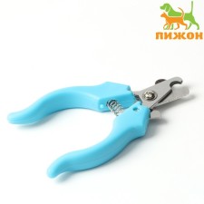 Small side claws with curly handles, a hole of 9 mm, blue