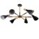 Morocco chandelier 6x40W E27 Black 90x90x58.5 cm Bayerlux