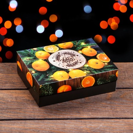 Gift box team "Happy holiday", 16.5 x 12.5 x 5.2 cm-2