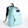 Young backpack from the textiles with lightning, the outer pocket, the color of the blue