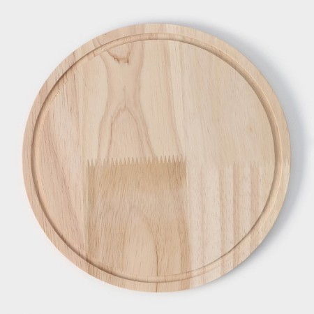 Cutting board Magistro "oak", d = 20 cm, oak-2
