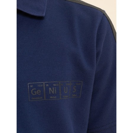 Polo for the boy Pelican, height 122 cm, dark blue color-5