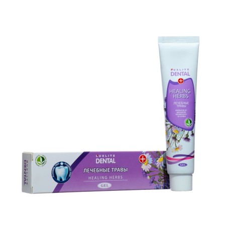 Gel toothpaste Luxlite dental Therapeutic grasses, 83 g