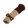 Cappio socks for furniture with a bow, brown color