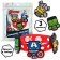 Silicone Bracelet with interchangeable Jibitsami, 3 Jibits in the kit, Avengers