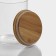 Glass Bank for bulk products with a bamboo cover "Eco", 700 ml, 10 × 12.5 cm