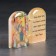 Icon with a prayer "Blessing of children", selenite