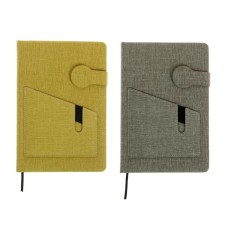 Delivery of a low -up a5, 80 sheets, line, PVC cover, with a pocket, with a knife, mix