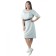 Women's dress Someone Likes You, size 48, light gray color