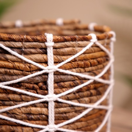 Wicker basket 20x20x17 cm-2