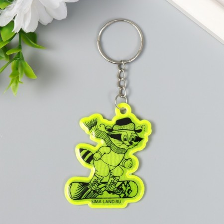 Trick plastic reflective "raccoon-blessed" mix 5.5x4 cm