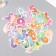 Stickers for creativity "Beasts" set 48 pcs 4x8 cm