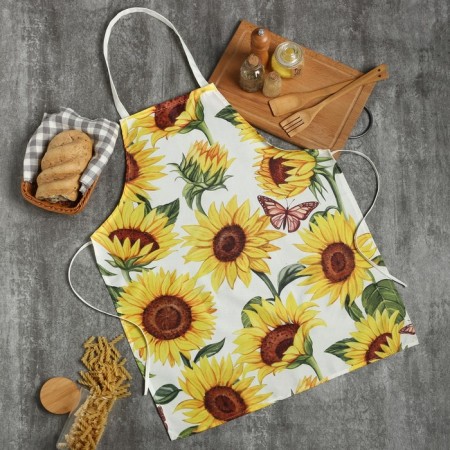 Apron Ethel "Sunflower" 60 x80cm, 100% p/e