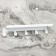 Shelf with hooks "Loft Art", 35 × 10 × 6.5 cm, white color
