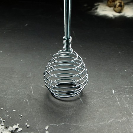 Whisk for whipping with a metal handle "Shar", 30 cm-1