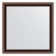 Mirror in the baguette frame, a mahon with an ornament of 50 mm, 63 x 63 cm