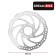 Dream Bike brake disc, with an adapter, 160 mm