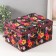 Casket for needlework "Flower garden in the night" 19x26x14.5 cm