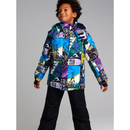 Winter jacket for a boy PlayTode, height 128 cm