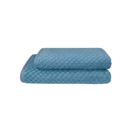 Set of terry towels MIST, size 50x90 cm, 70x130 cm, blue color-1