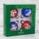Set of New Year's balls "Present" (set 4 pcs) 6 cm