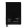 Delivery of a non -jointly A5, 136 sheets in a ruler, leatherette "Nebraska", gold cut, black