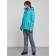 Ski costume female winter, size 46, blue color