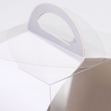 Box under the bento-port, white 10 x 10 x 10-2