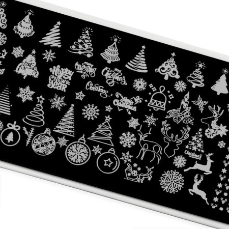 TNL Premium Christmas Tree Stamping Plastic-1