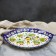 Largan Rishtan ceramics "couple of birds", oval, corrugated 41 cm