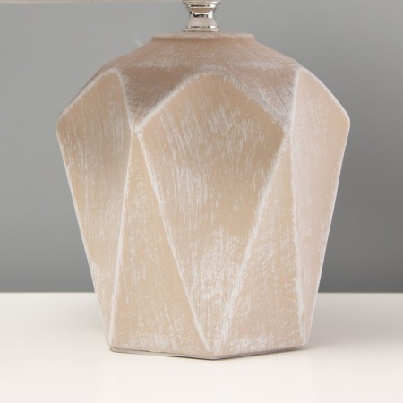Highway Lamp "Aurika" E14 40w beige 22x22x34cm-3
