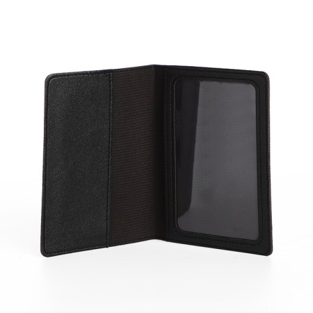 Cover for passport, black color-3