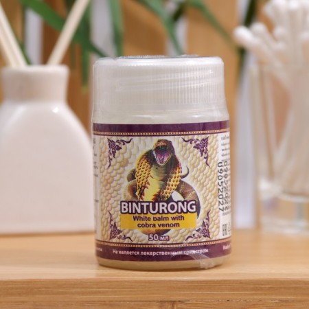 White balm with cobra venom Binturong, 50 g