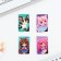 Magnetic mini -4 -pcs 4 pcs on the substrate ’’ Chibi ’’