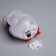 Christmas tree toy "Snowman", 10 cm, from batteries, glow of multi (RGB)